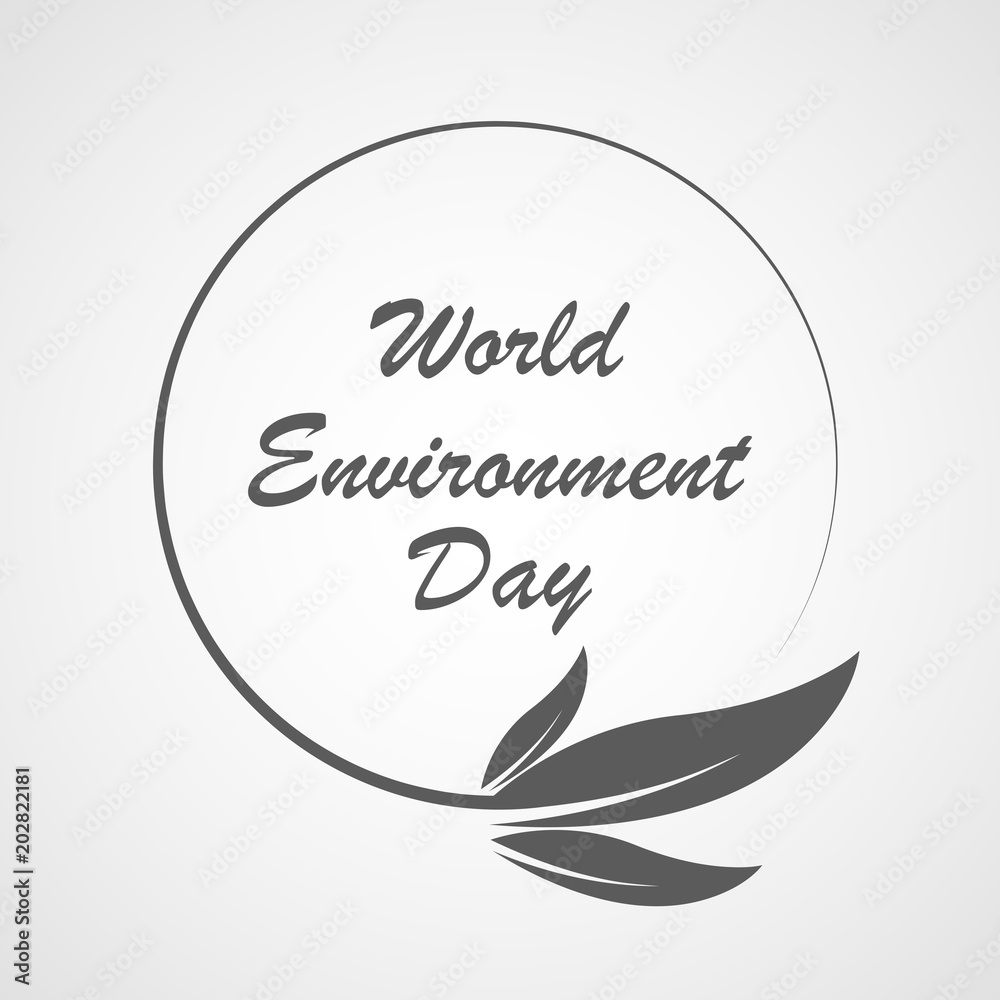 World Environment Day. Vector illustration.