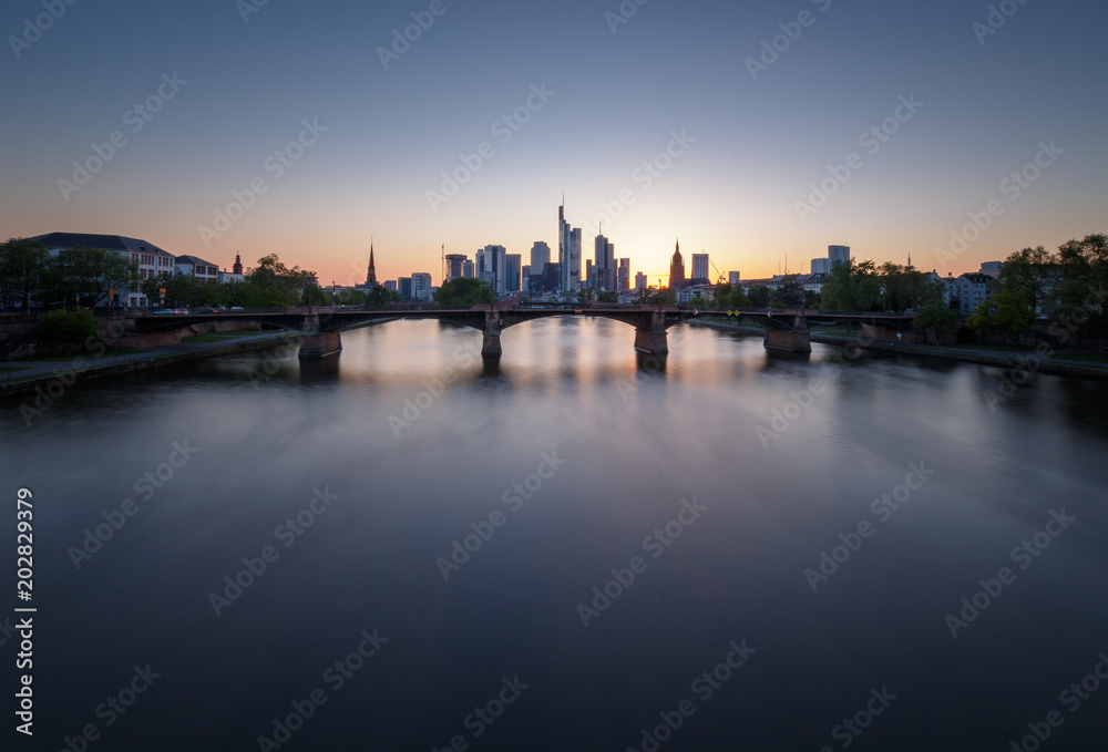 Skyline Frankfurt Main, Germany