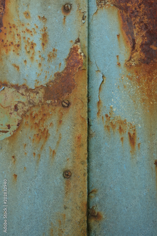Peeling paint rusting metal rough texture Peeling paint rusting metal rough texture