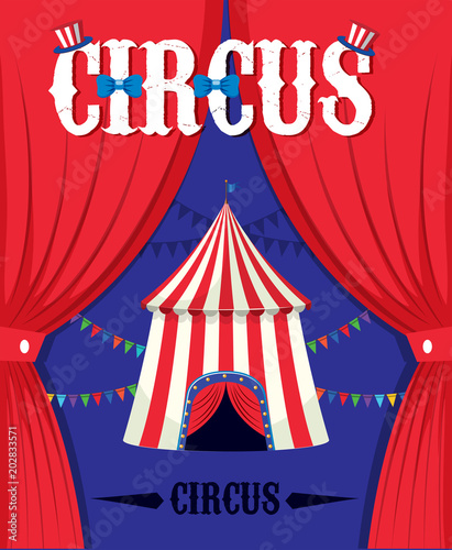 A Fantasy Circus Tent Template
