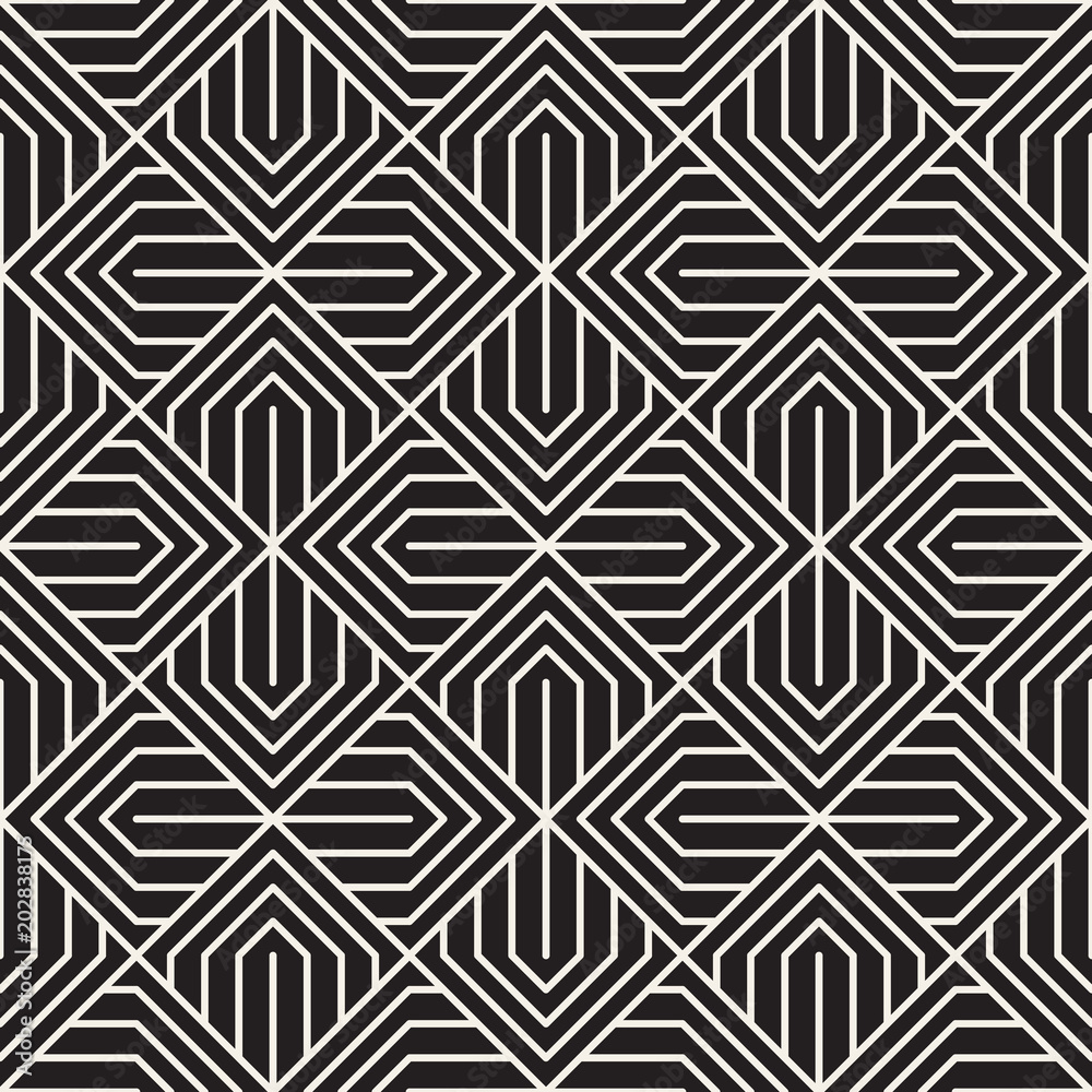 Vector seamless pattern. Modern stylish abstract texture. Repeating geometric tiles Vector seamless pattern. Modern stylish abstract texture. Repeating geometric tiles