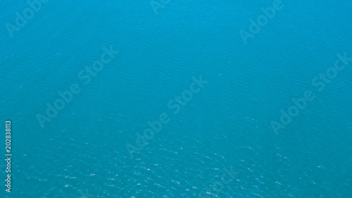 aerial view landscape of water Sea
