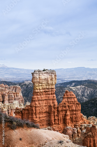 Textured Geological Features At Bryce Canyon Landscape