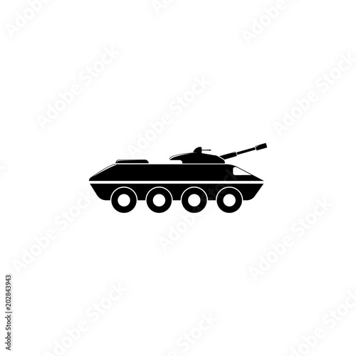 armored personnel carrier illustration. Element of army icon for mobile concept and web apps. Detailed armored personnel carrier illustration can be used for web and mobile