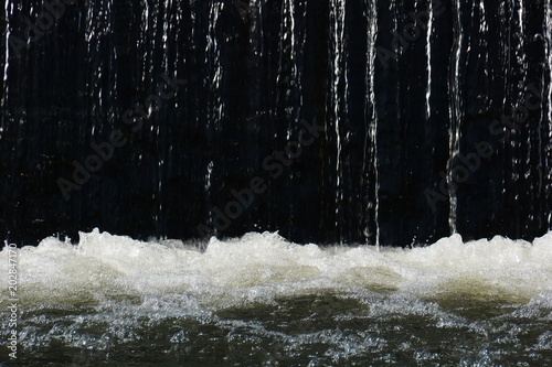 Flow of water texture