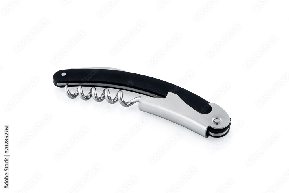 Wine opener isolated agianst white background Wine opener isolated agianst white background