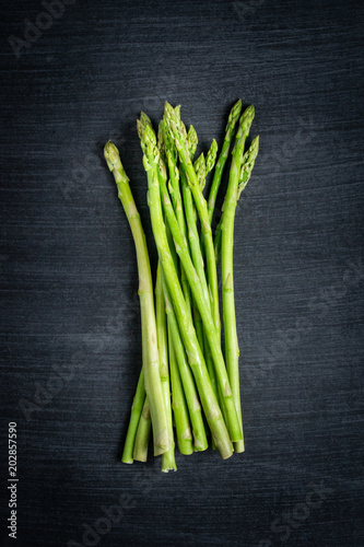 vegetable on blackboard background