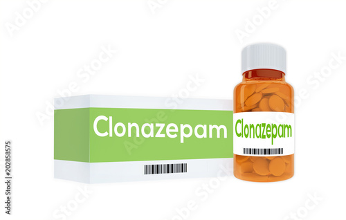 Clonazepam - pharmaceutical concept photo