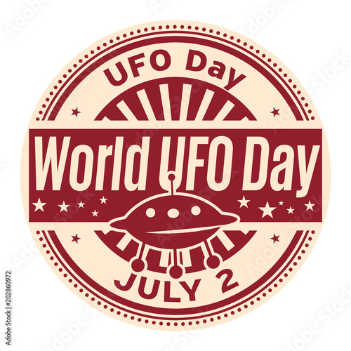 World UFO Day stamp