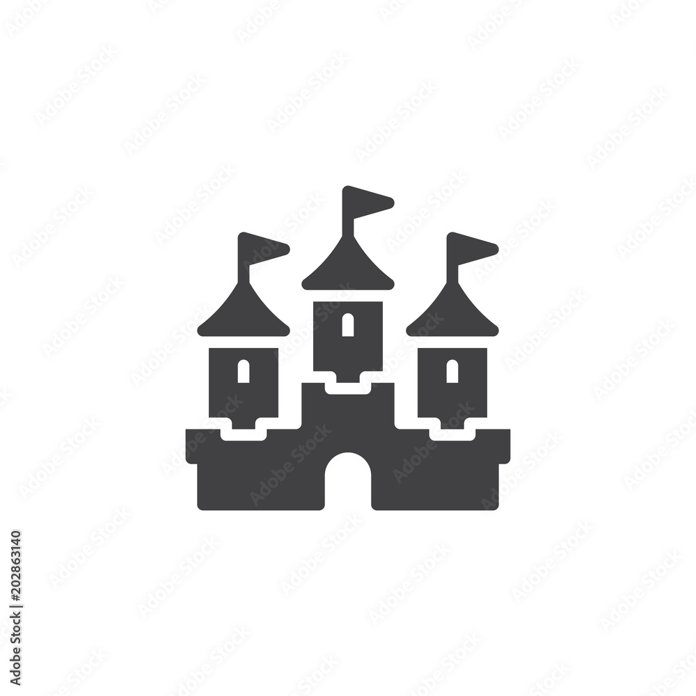Simple Castle Vector