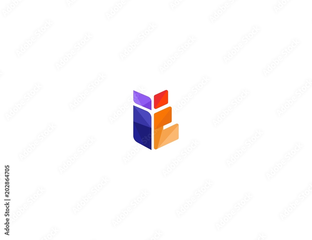 letter IT initial logo design template letter IT initial logo design template