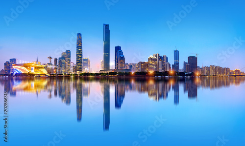 Guangzhou city skyline © gui yong nian