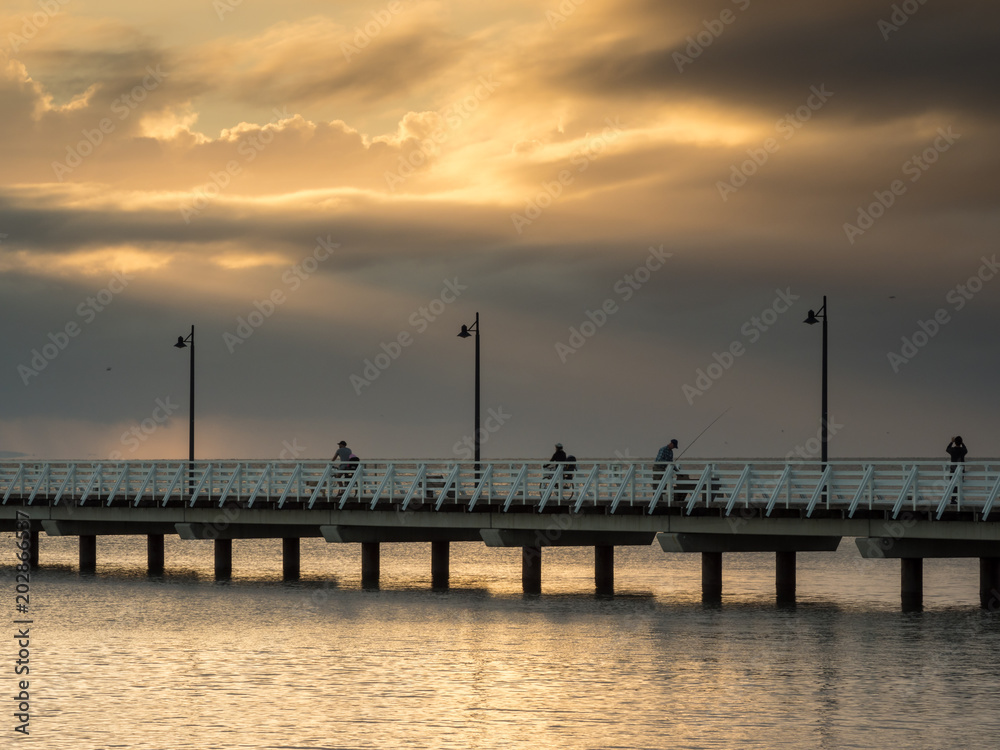 Morning on Shorncliffe Pier