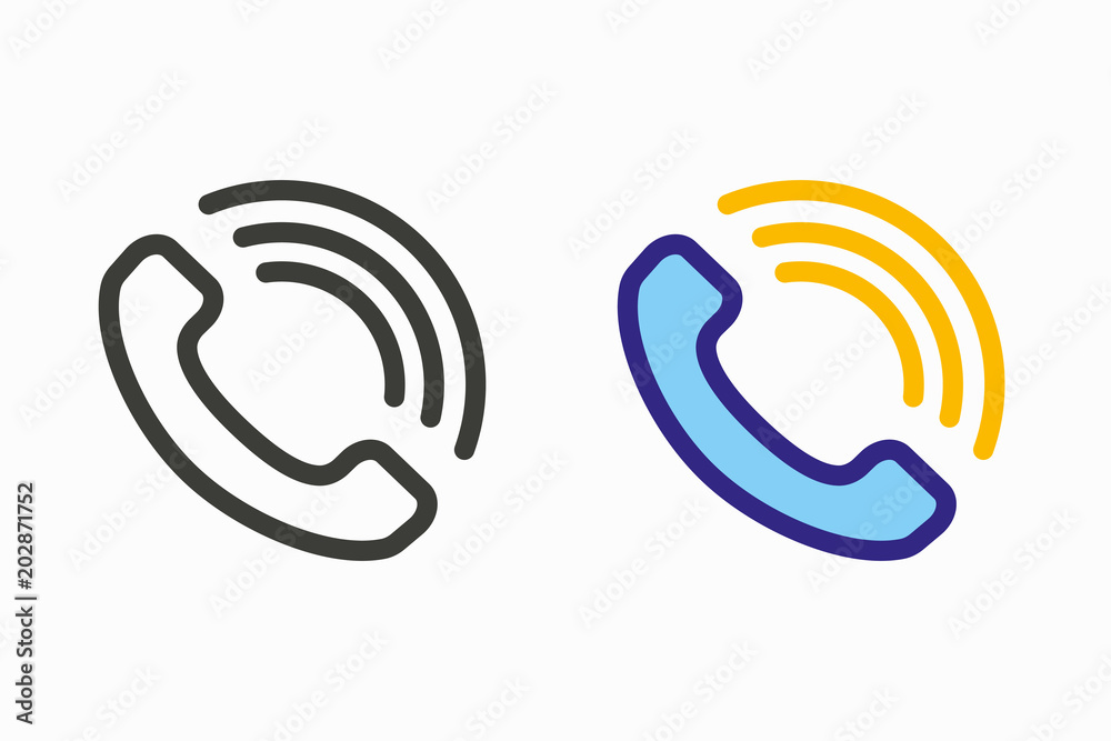 Phone vector icon Phone vector icon