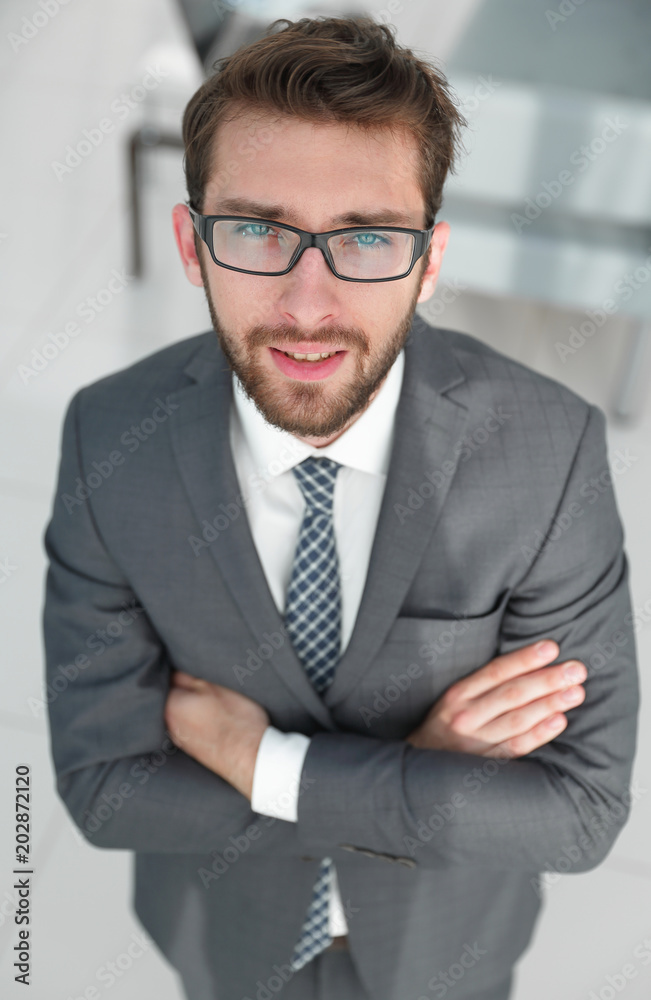 closeup.confident businessman.business concept closeup.confident businessman.business concept