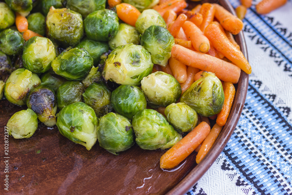 marinated brussels sprouts and carrots marinated brussels sprouts and carrots
