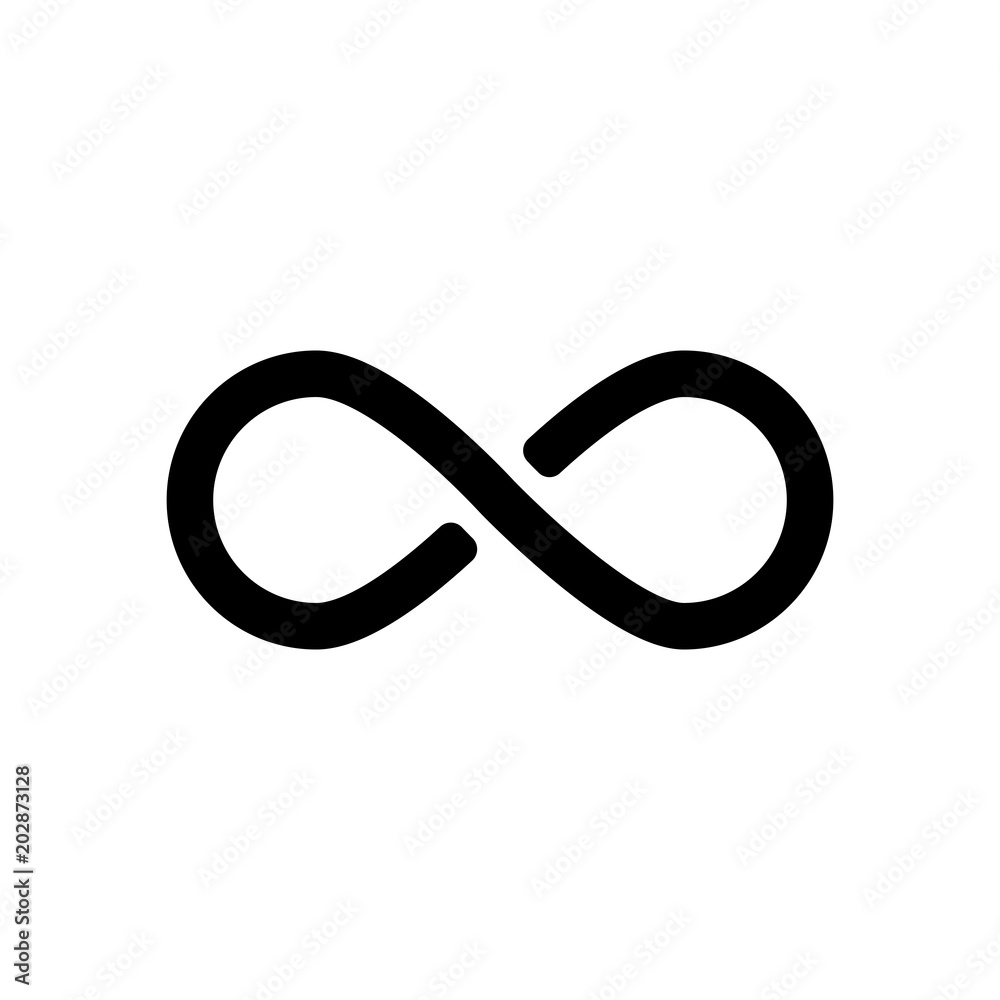 infinity symbol, simple icon infinity symbol, simple icon
