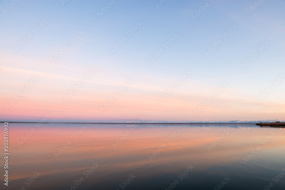 夕暮れの海 夕暮れの海