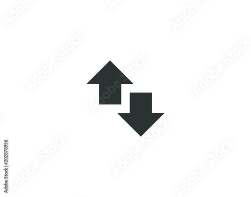 2 UP and DOWN ARROW ICON