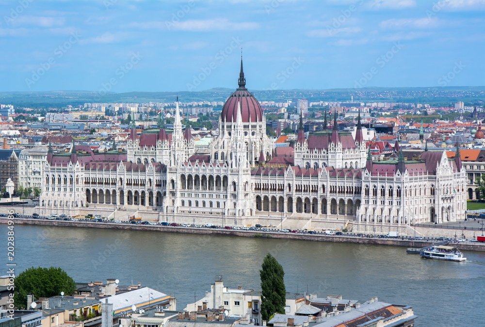 Hungarian Parliament Building, Budapest, Hungary