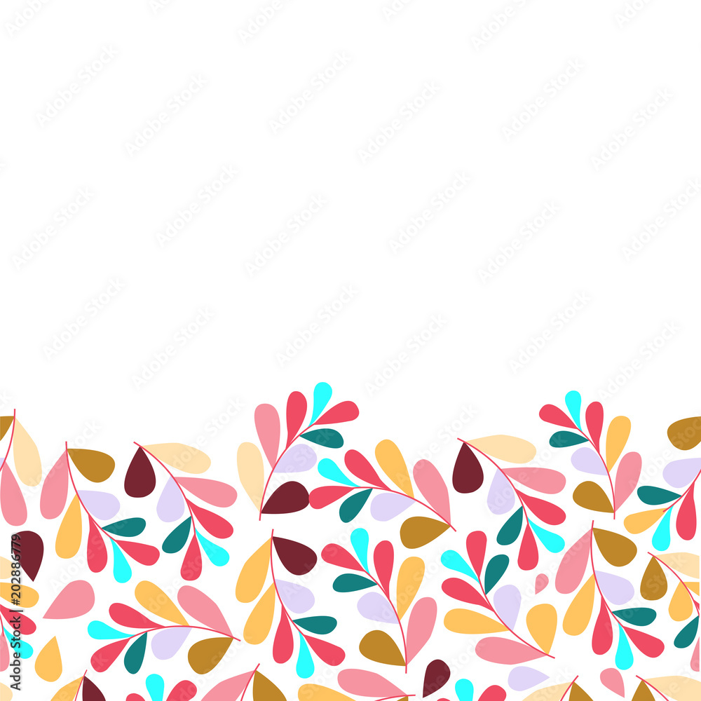 leaves set isolated on white background leaves set isolated on white background
