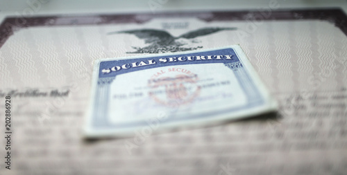 Social Security Card photo