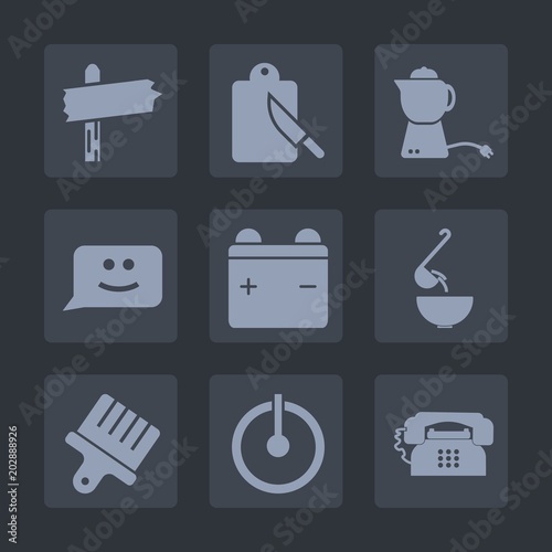 Premium set of fill icons. Such as phone  tea  soup  meal  arrow  hot  kitchen  full  teapot  face  power  white  brush  drawing  spoon  table  fork  pot  beverage  breakfast  street  way  drink  sign