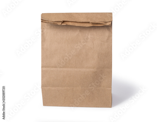 Paper packaging isolated