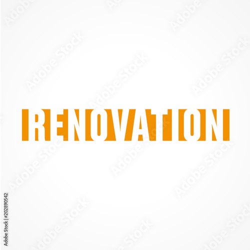 mot "rénovation"