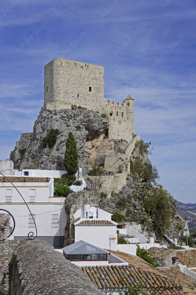 Φωτογραφία Spain, castle ruin in the municipality of Olvera, province of Cadiz on the Ruta