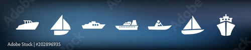 Symbol-Set - Boote