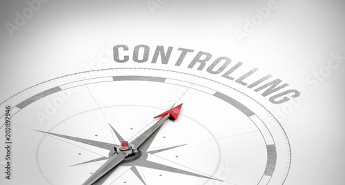 The word controlling against compass