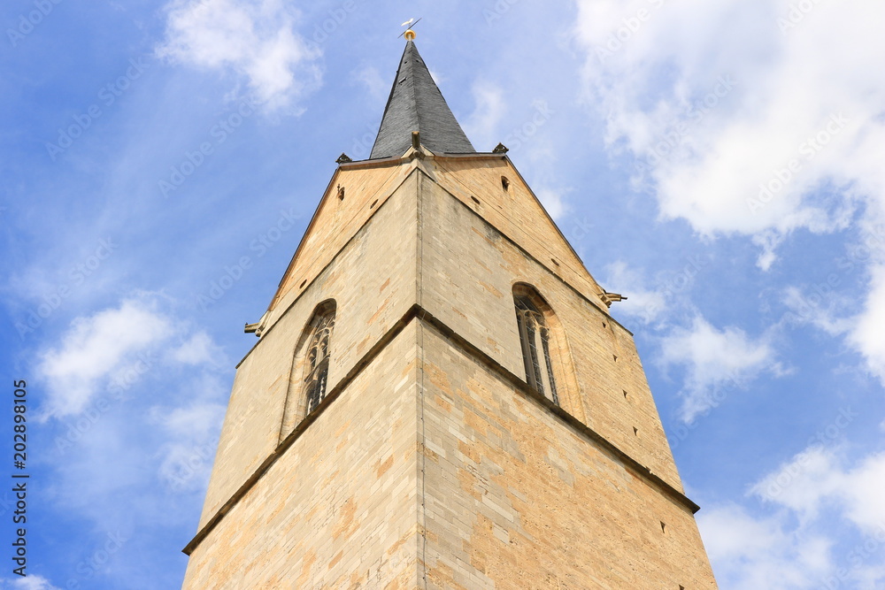 Die Nikolaikirche in Korbach