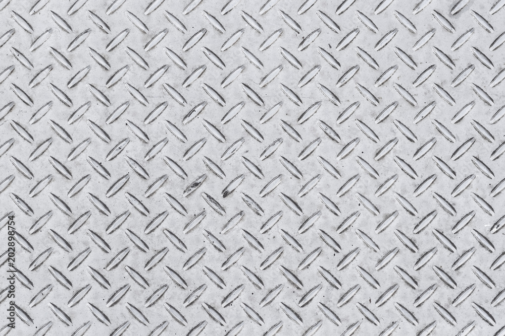 Outdoor gery daimondplate floor background Outdoor gery daimondplate floor background