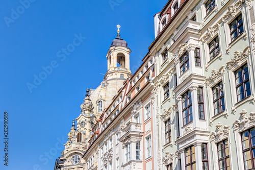 Church of our Lady Dresden and historic buildings © mije shots