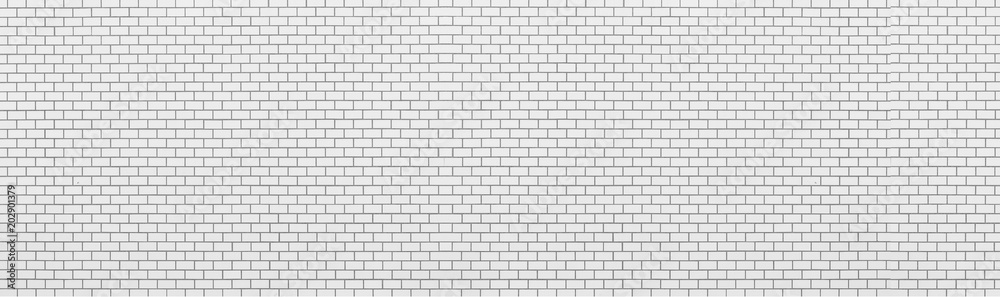 Panorama of white stone brick wall background Panorama of white stone brick wall background