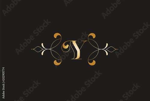 Elegant Letter Z  Golden Design.Creative Monogram Logo