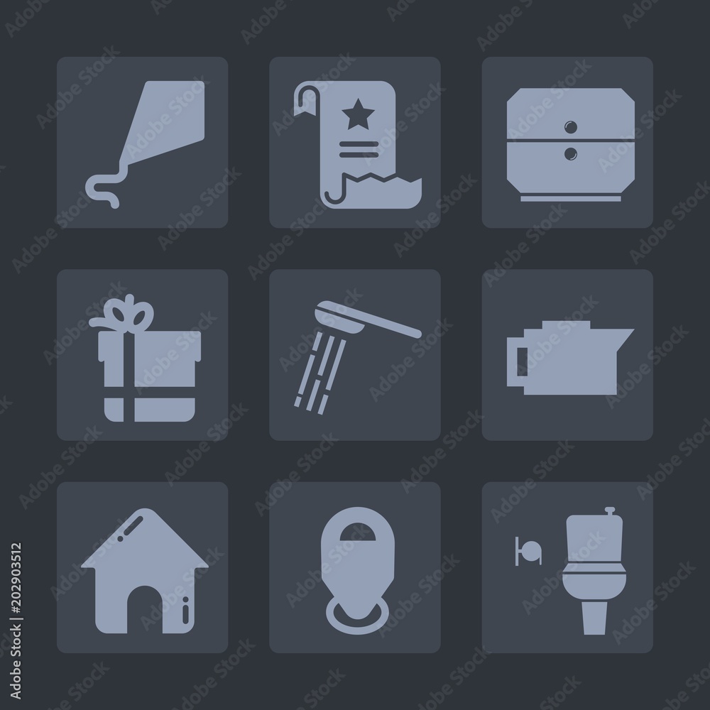 Premium set of fill icons. Such as cafe, wc, contract, building, kid, paper, file, drink, fun, leisure, box, childhood, shower, estate, office, espresso, house, package, sign, cabinet, location, kite Premium set of fill icons. Such as cafe, wc, contract, building, kid, paper, file, drink, fun, leisure, box, childhood, shower, estate, office, espresso, house, package, sign, cabinet, location, kite