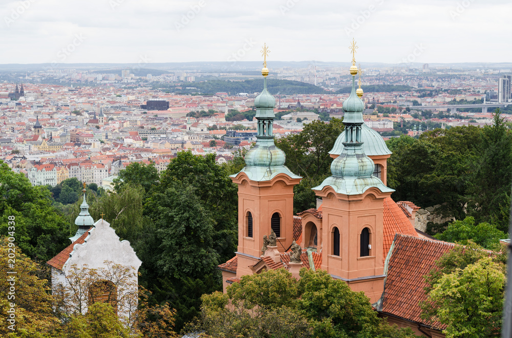 Obraz premium View on Prague cityscape
