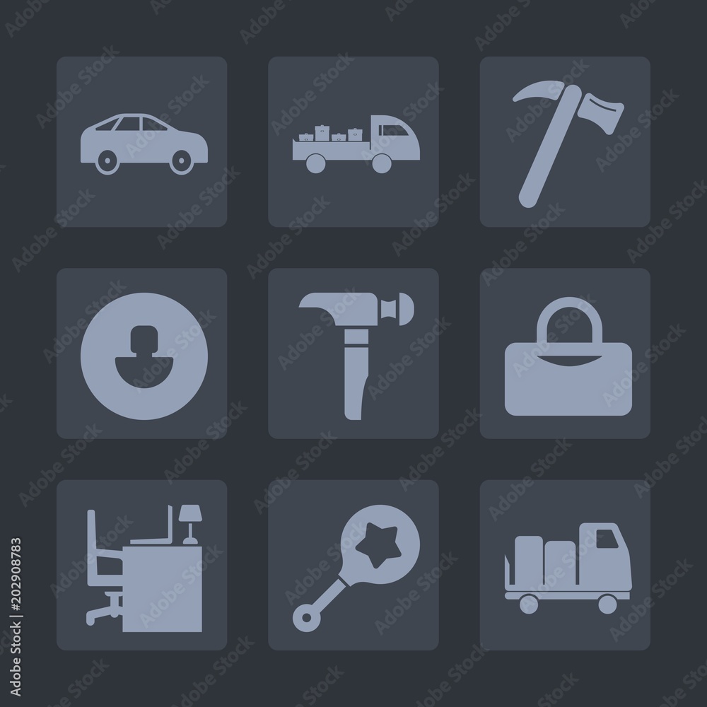 Premium set of fill icons. Such as truck, rattle, head, bag, highway, profile, shipping, table, left, baby, arrow, avatar, screwdriver, human, direction, tool, office, equipment, drill, delivery, user Premium set of fill icons. Such as truck, rattle, head, bag, highway, profile, shipping, table, left, baby, arrow, avatar, screwdriver, human, direction, tool, office, equipment, drill, delivery, user
