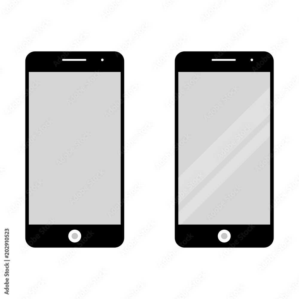 Mobile Phone flat icon Mobile Phone flat icon