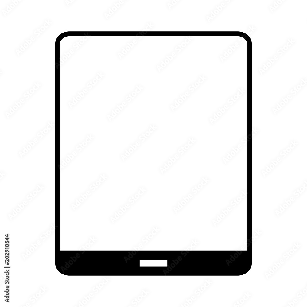 Tablet glyph icon