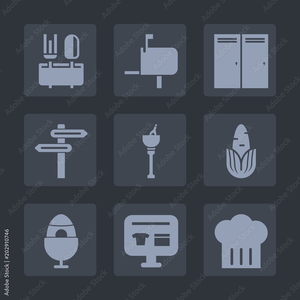 Premium set of fill icons. Such as correspondence, chief, lunch, easter, spoon, interior, cart, doorway, banner, fork, message, sale, meal, wine, delivery, mailbox, corn, direction, send, dinner, post Premium set of fill icons. Such as correspondence, chief, lunch, easter, spoon, interior, cart, doorway, banner, fork, message, sale, meal, wine, delivery, mailbox, corn, direction, send, dinner, post