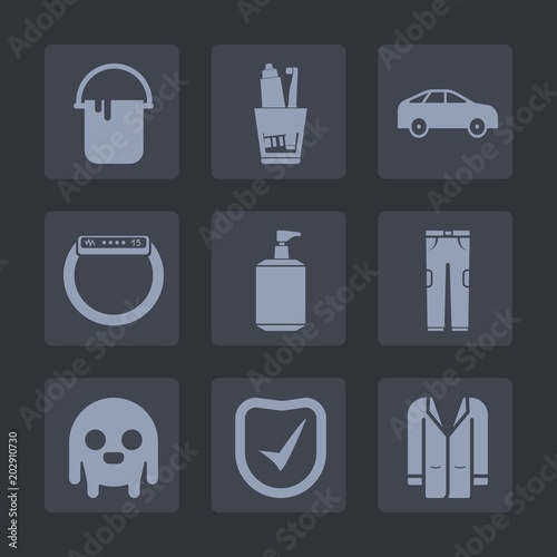 Premium set of fill icons. Such as dental, painter, smart, health, tooth, fiction, toothbrush, clothing, toothpaste, monster, paint, home, decoration, gadget, left, bus, work, outfit, soap, hygiene