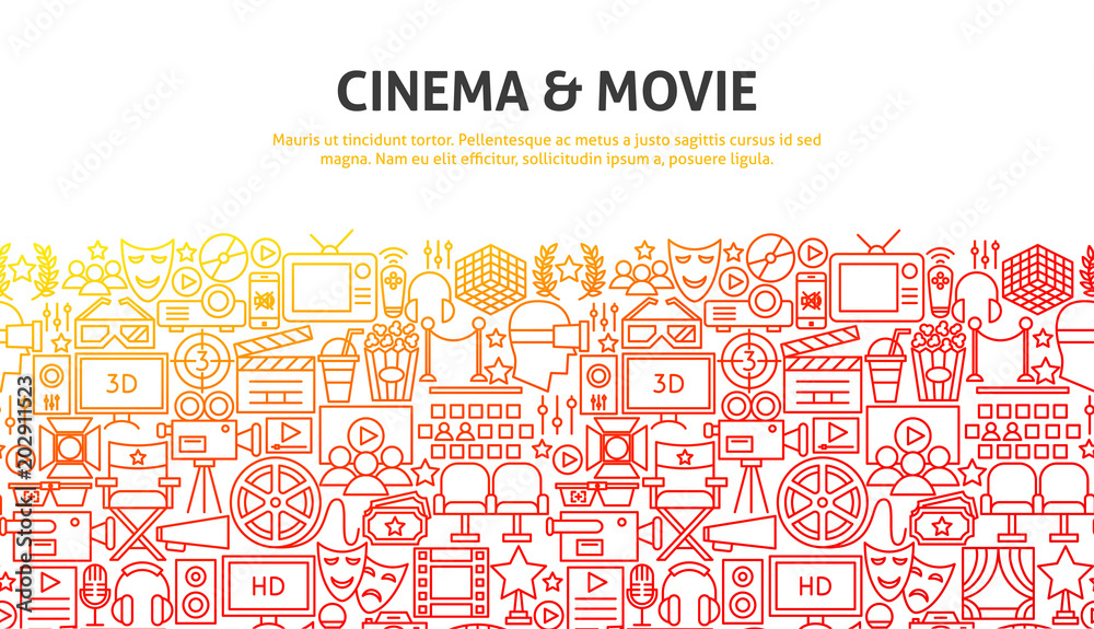 Cinema and Movie Concept