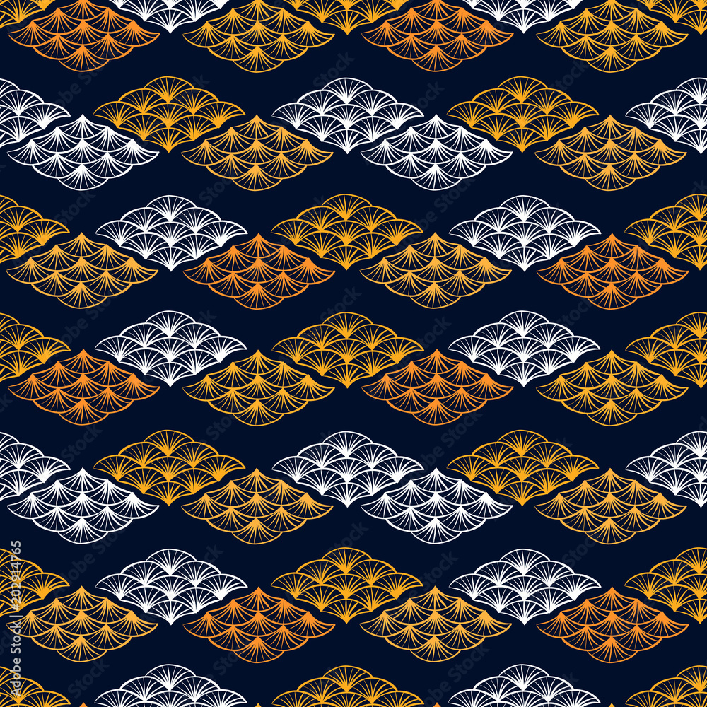 Canvas Print Asian pattern
