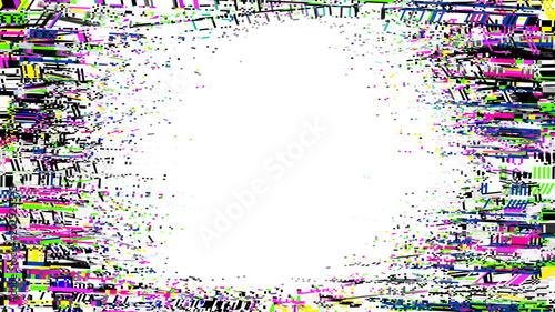 Glitch frame. Display error...