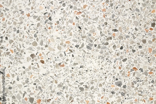 terrazzo floor old texture or polished stone for background