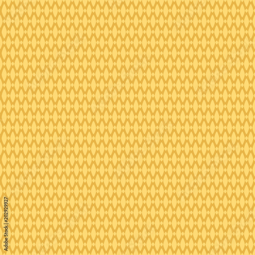 Orange textured rug woven fabric seamless pattern, vector