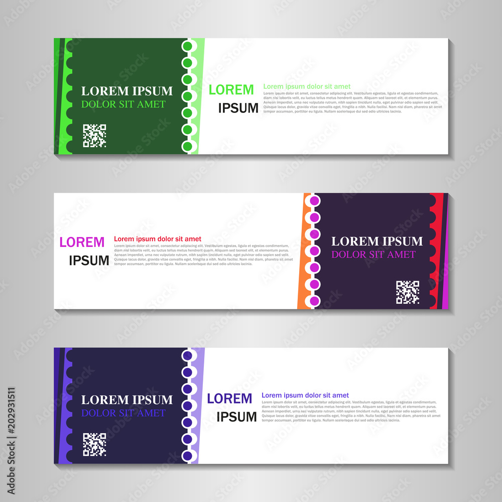 Vector abstract design web banner template. Web Design Elements - Header Design. Vector abstract design web banner template. Web Design Elements - Header Design.